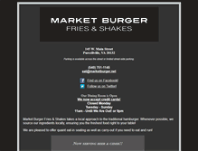 Tablet Screenshot of marketburger.net